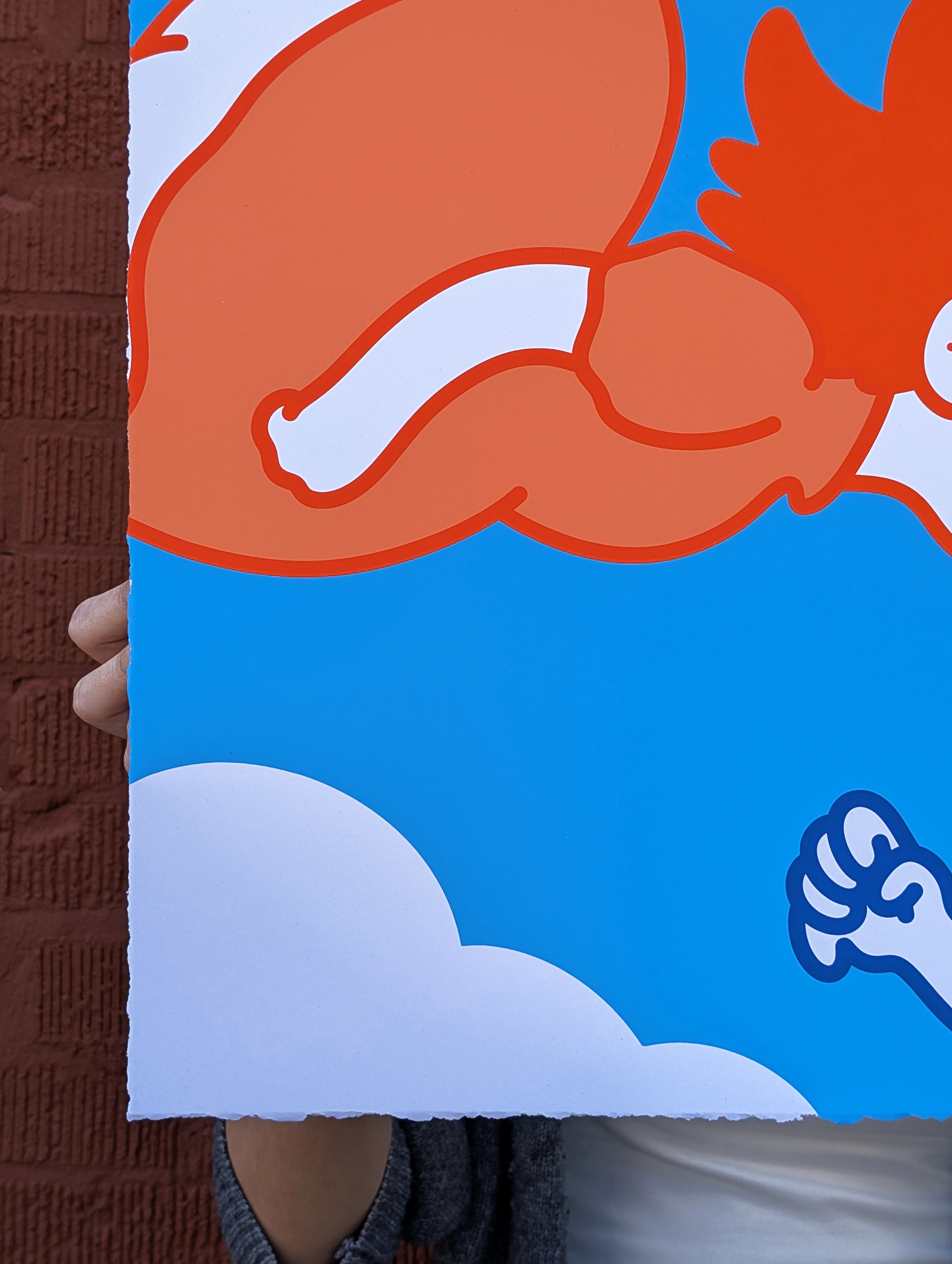 "Up We Go" Print Edition by Raki