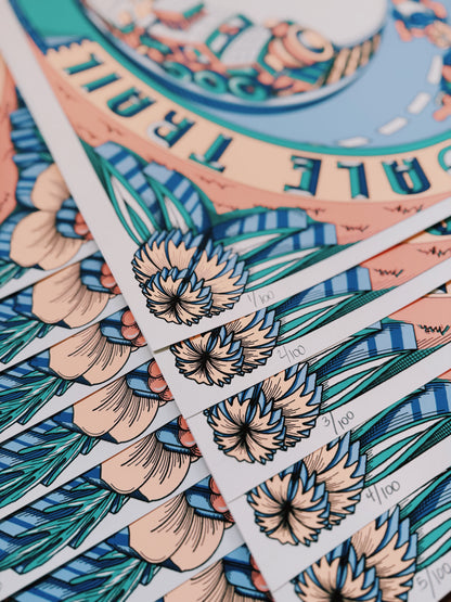"Forever in Bloom" Bloomingdale Trail Print by Kate Lewis