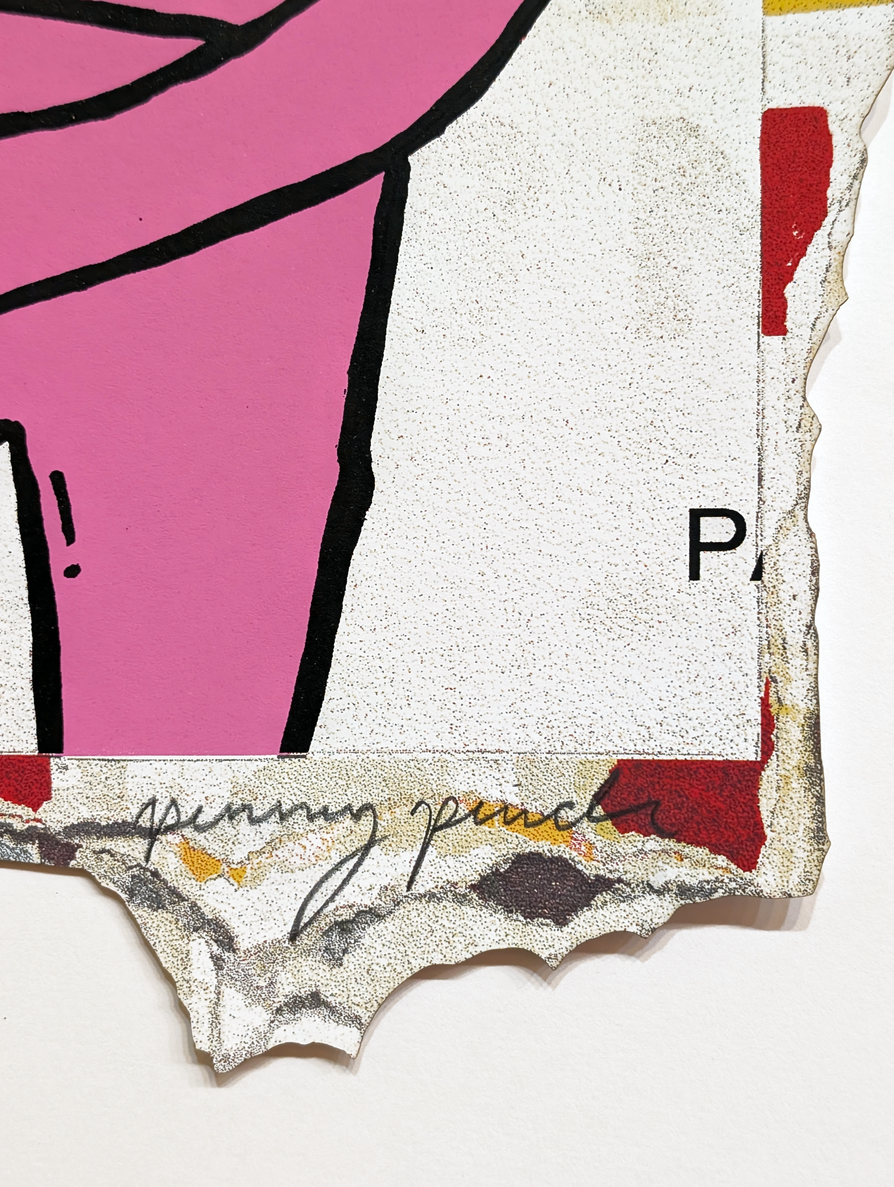 "Outside" by Penny Pinch (Hand Embellished 5)