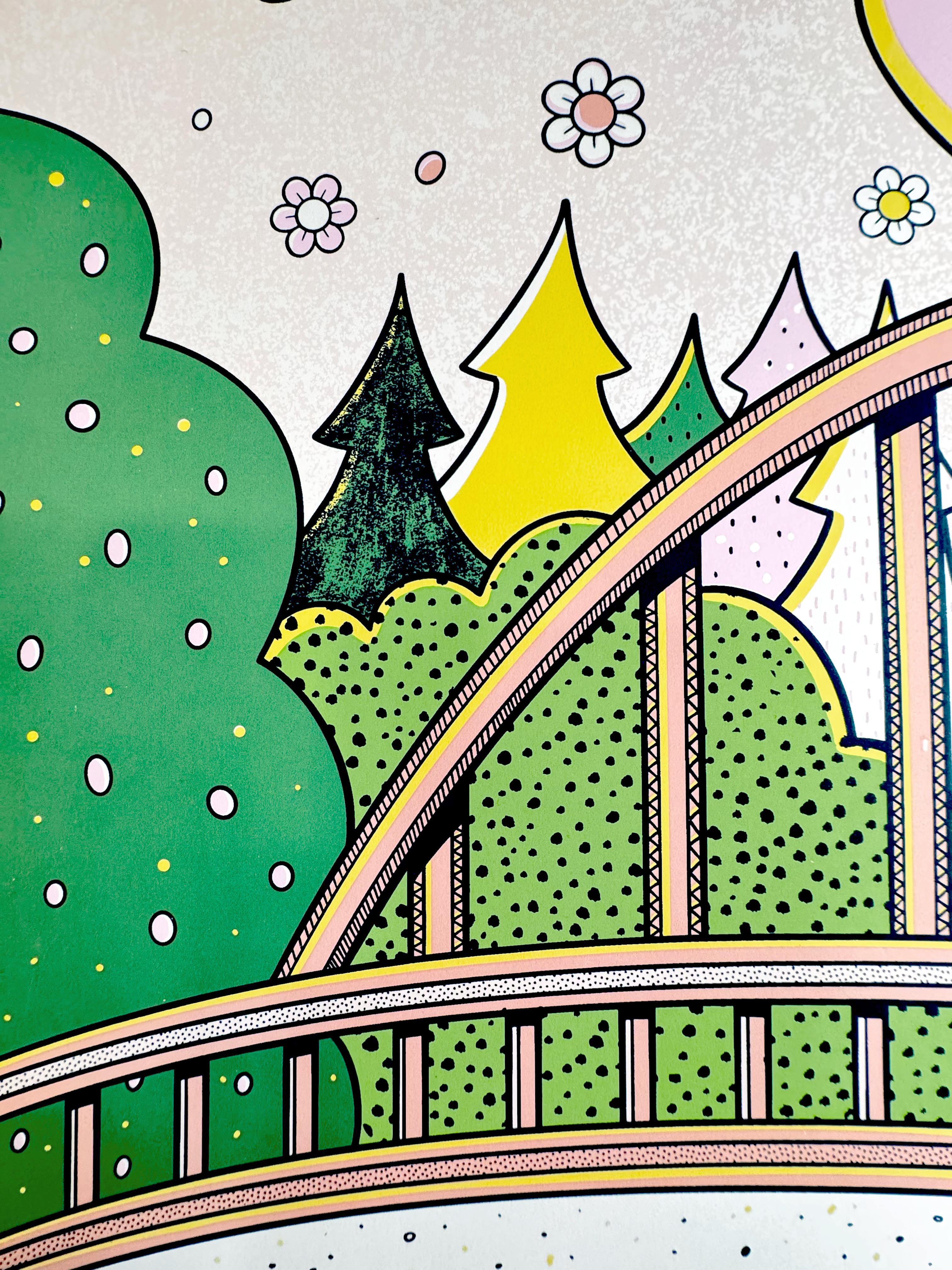 Bloomingdale Trail Print by Blake Jones