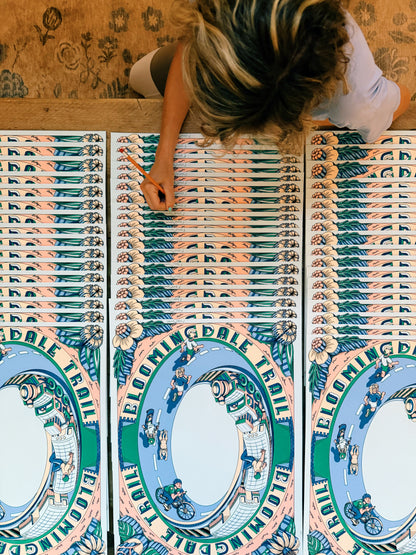 "Forever in Bloom" Bloomingdale Trail Print by Kate Lewis