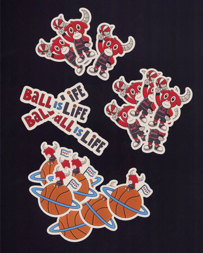 Bulls Sticker Pack by Blake Jones