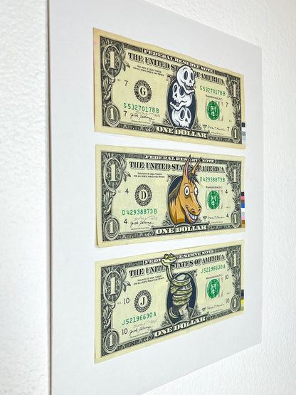 “Untitled (3 dollars)” by Steve Seeley