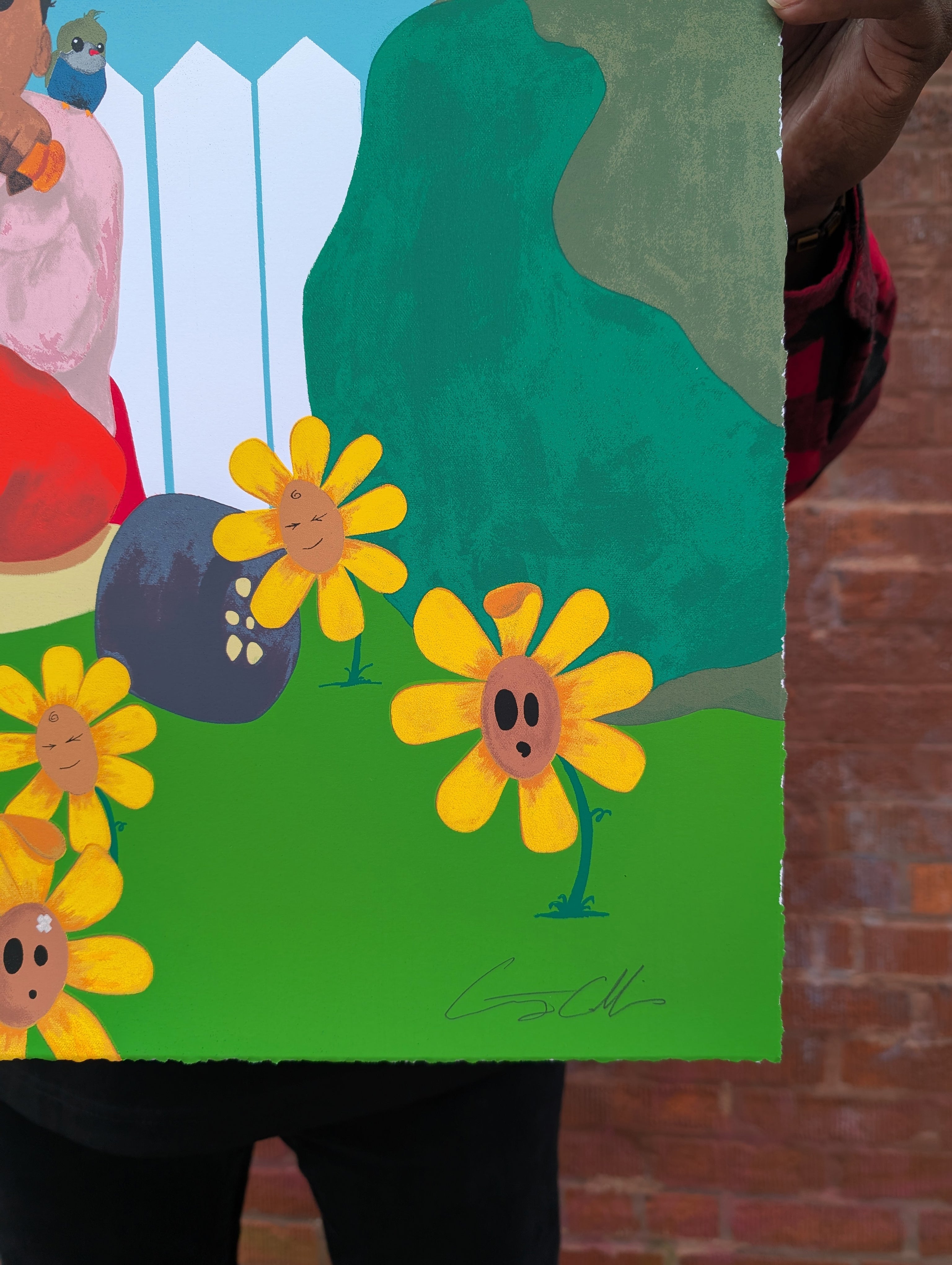 "Protect My Flower" by Courtney Collins