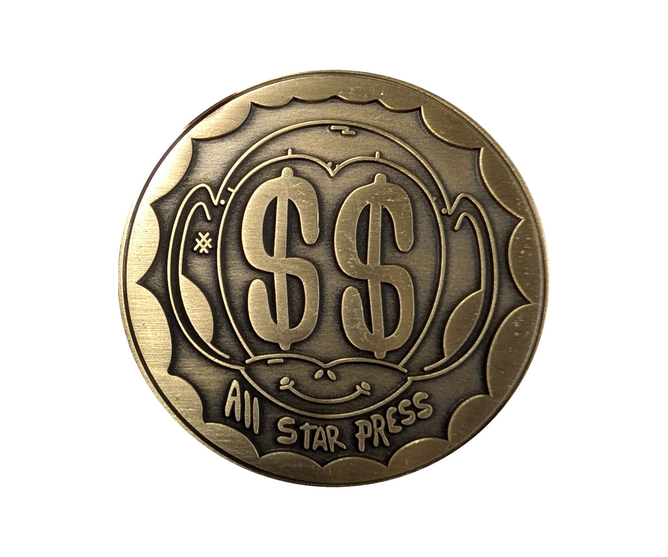 347. "Clue Dead Presidents Coin" by Clue