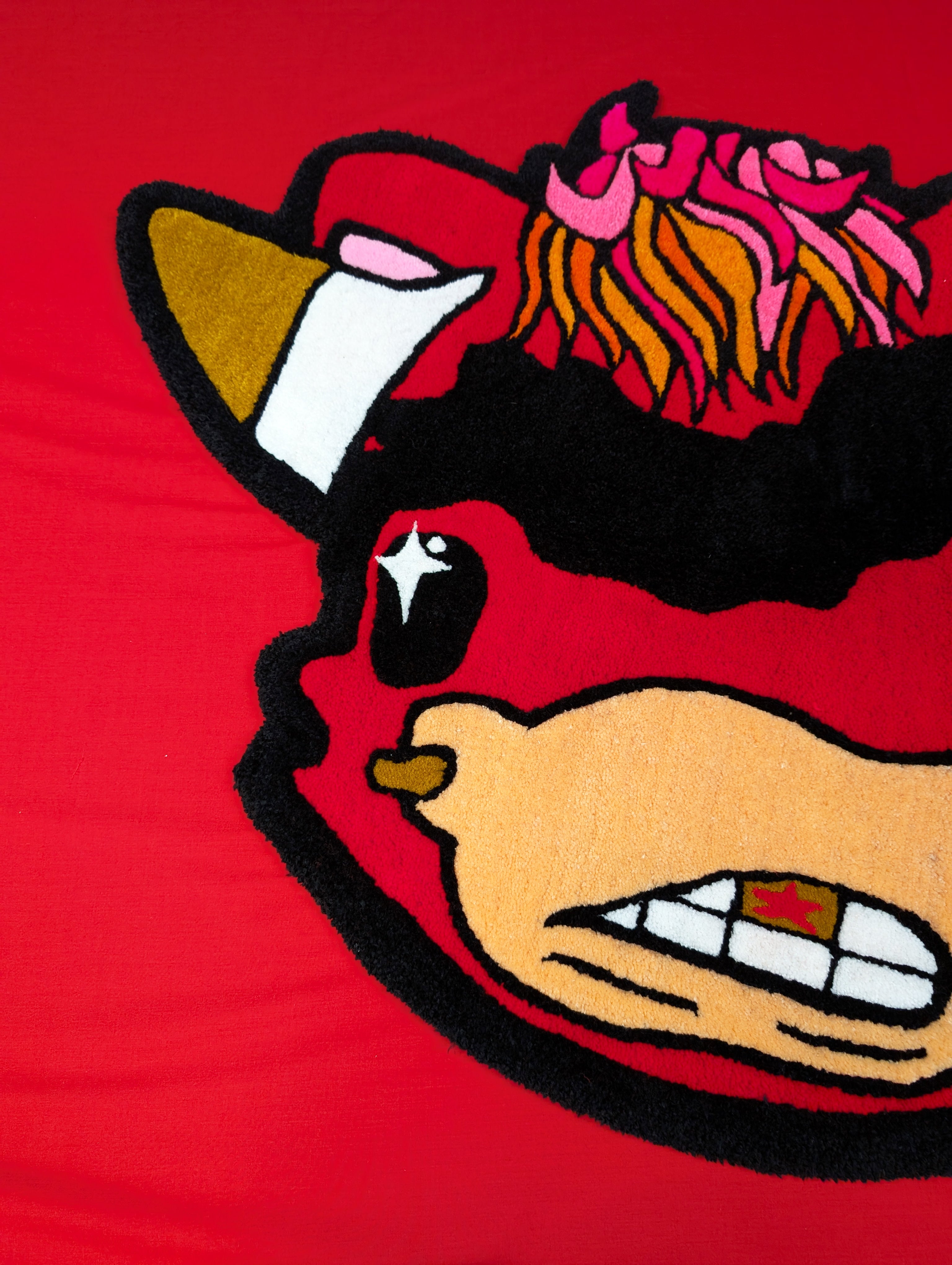 Benny the Bull Handmade Rug