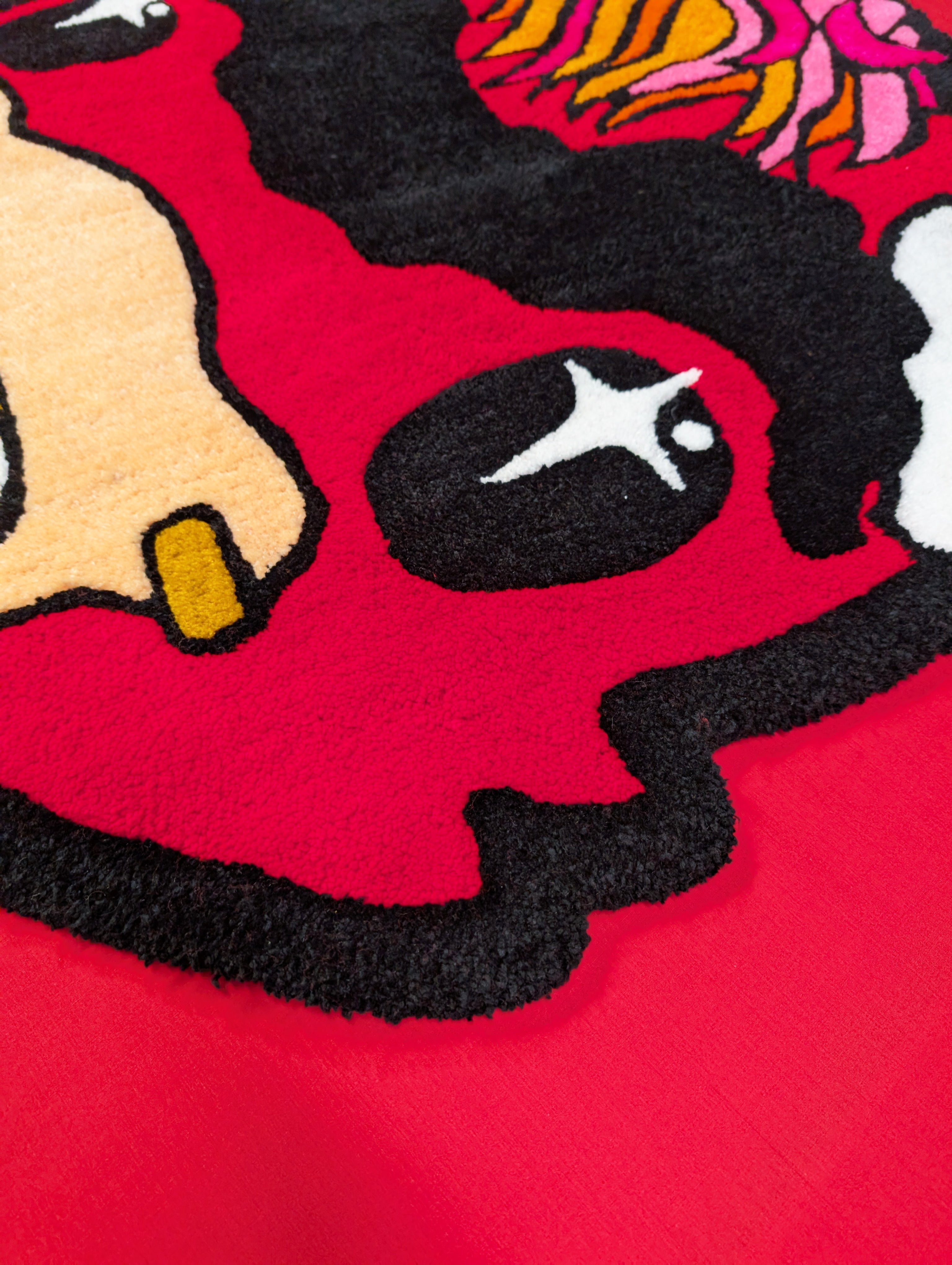 Benny the Bull Handmade Rug