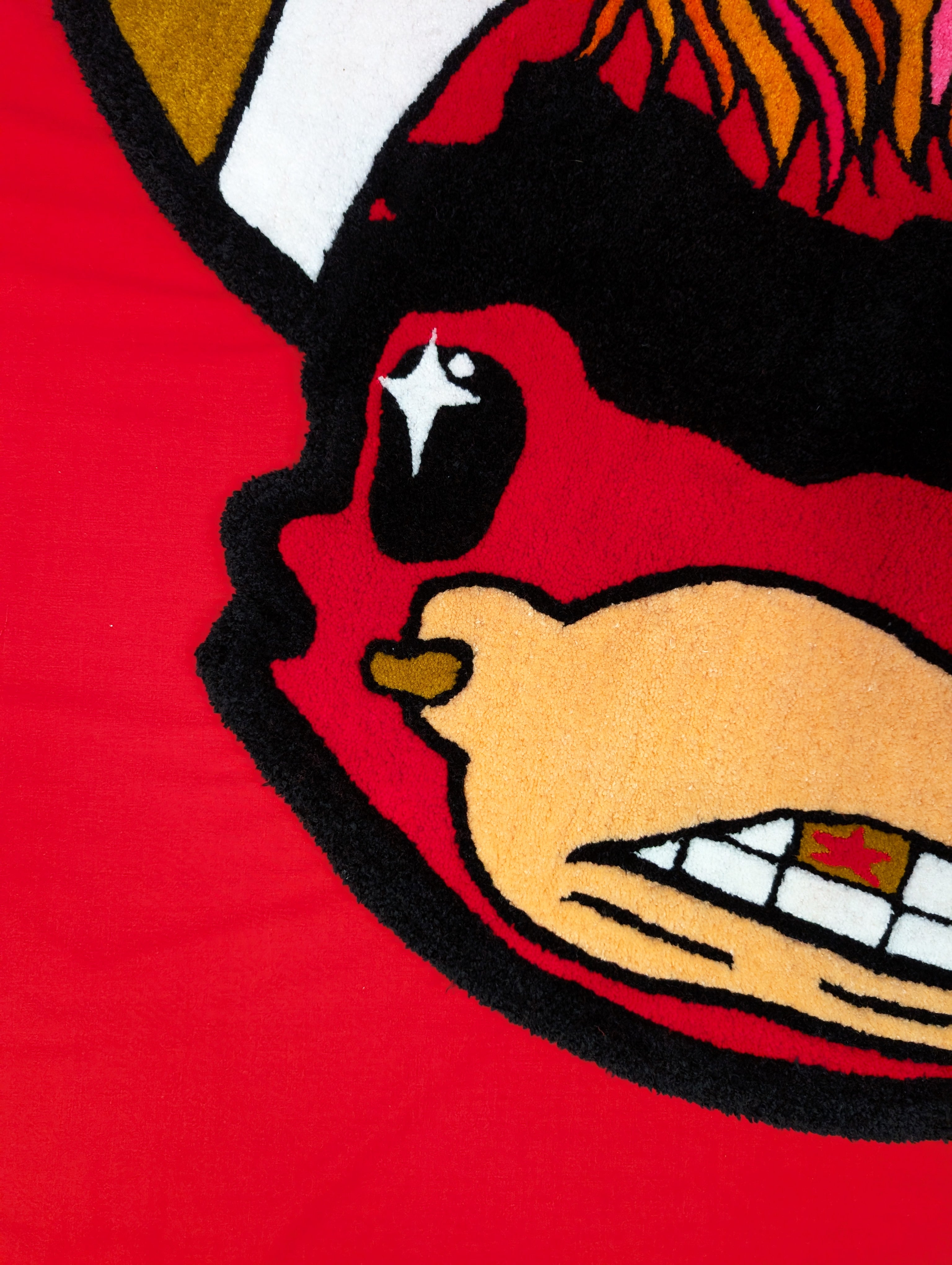 Benny the Bull Handmade Rug