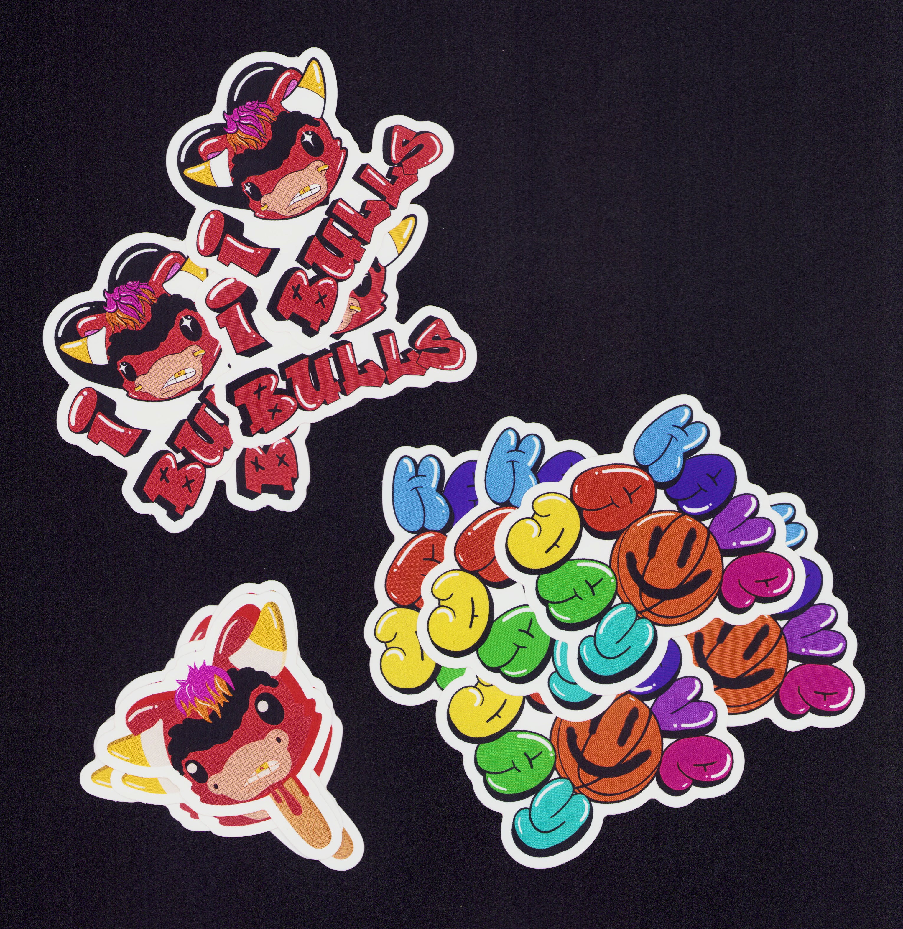 Bulls Sticker Pack by Elloo