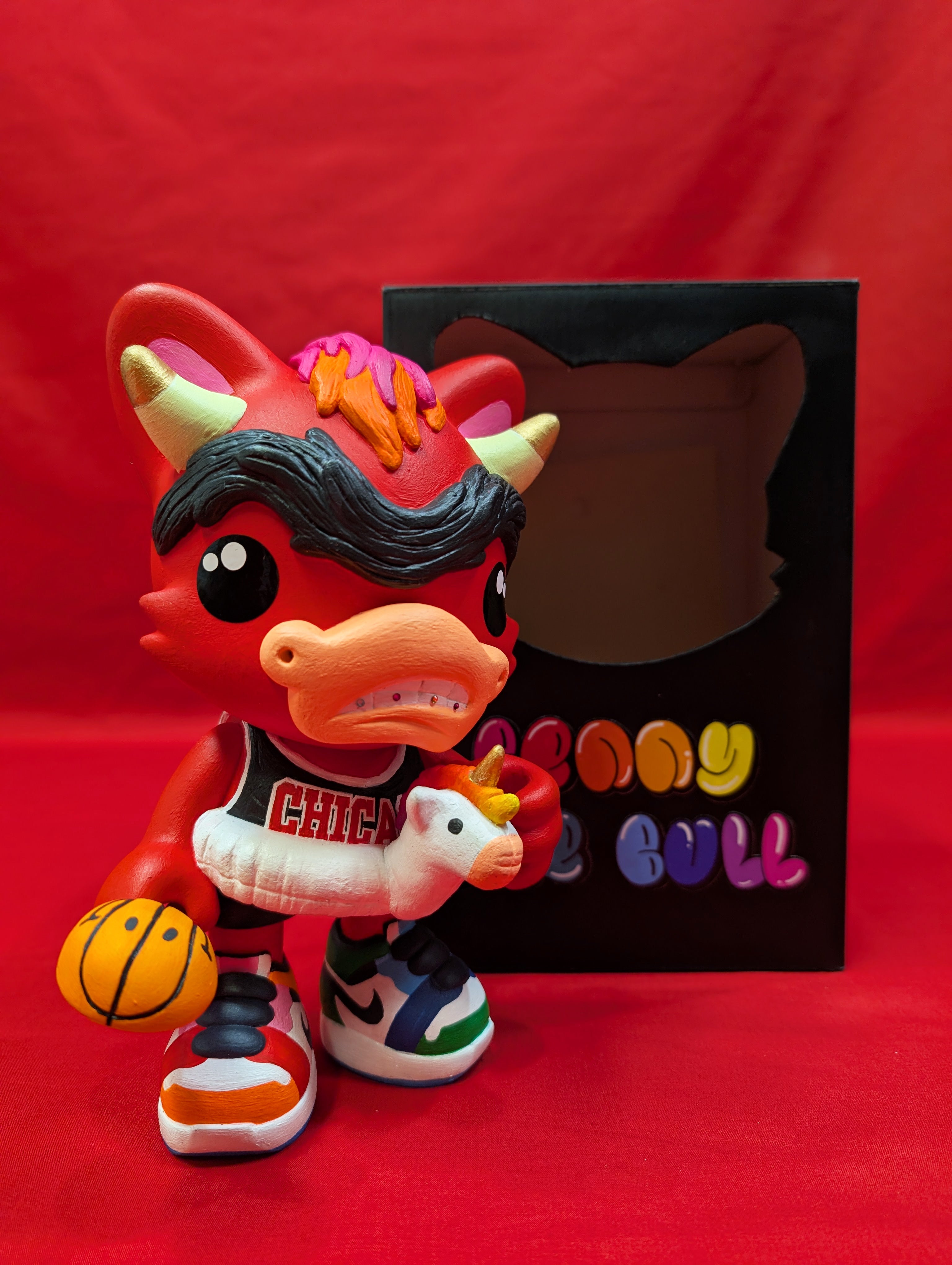 Benny the Bull Superplastic Vinyl Toy