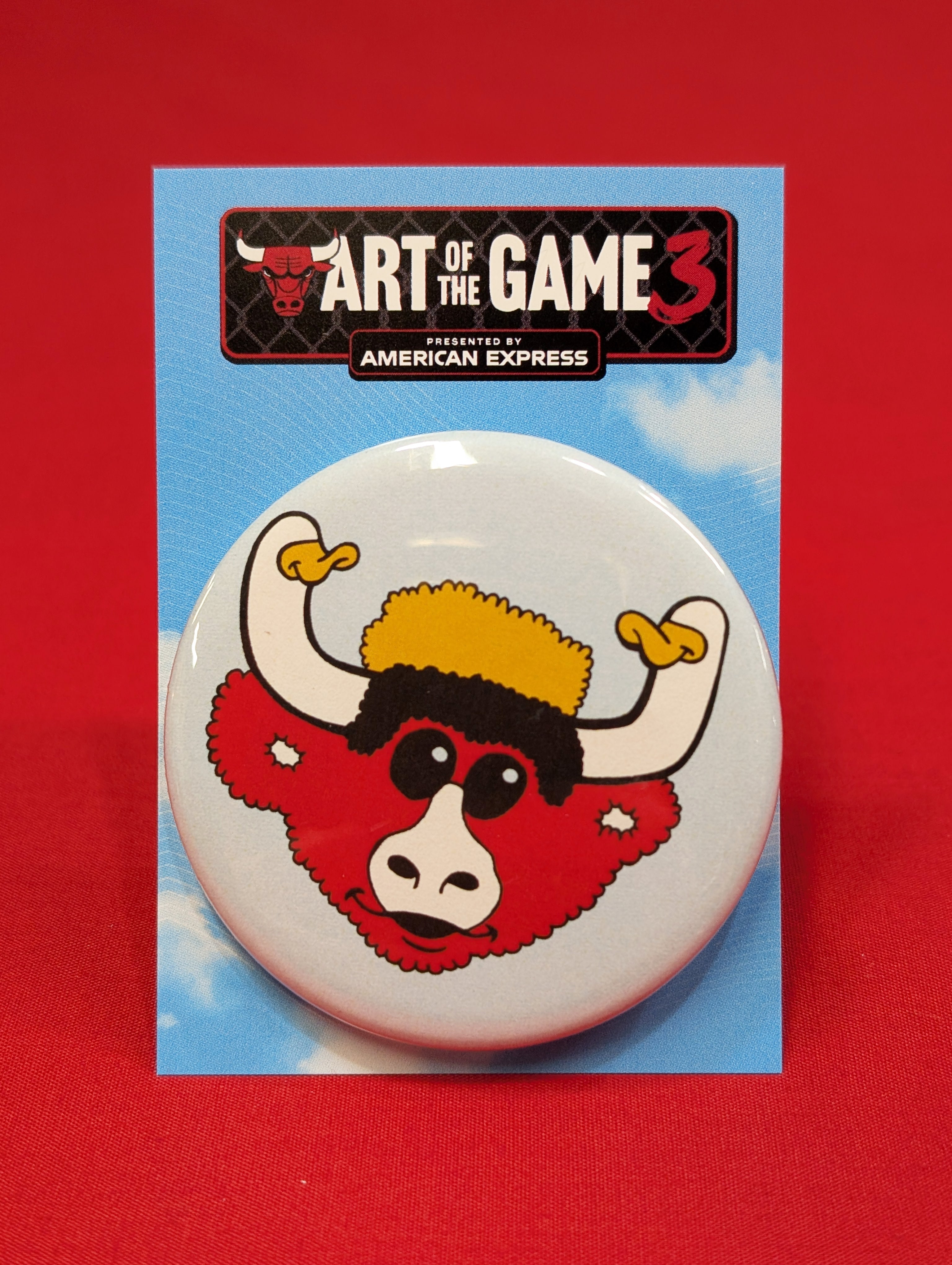 Bulls Button by Goosenek