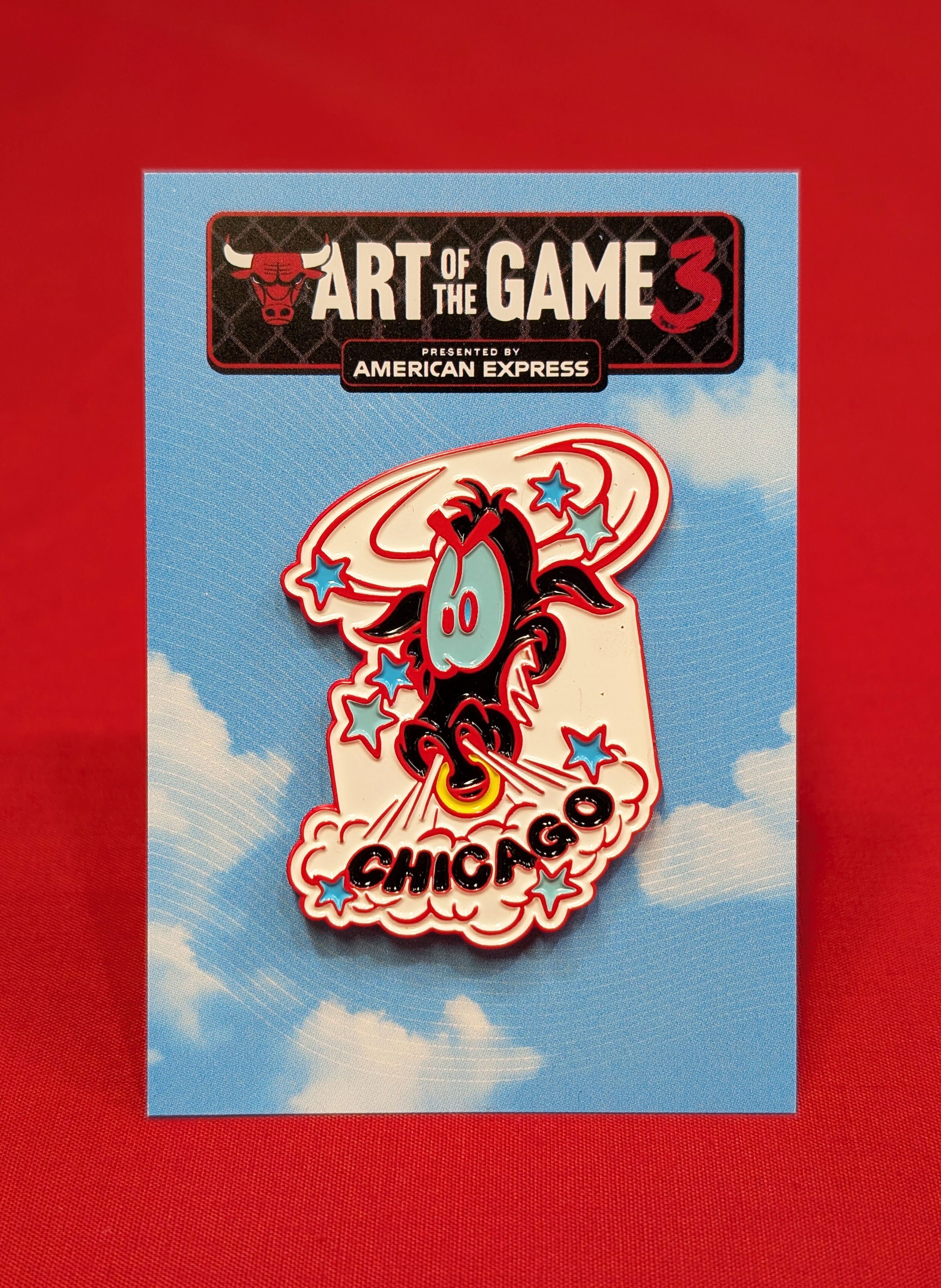 Bulls Enamel Pin