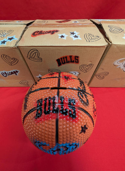 3 Basketball Piggy Bank by Griffin Goodman