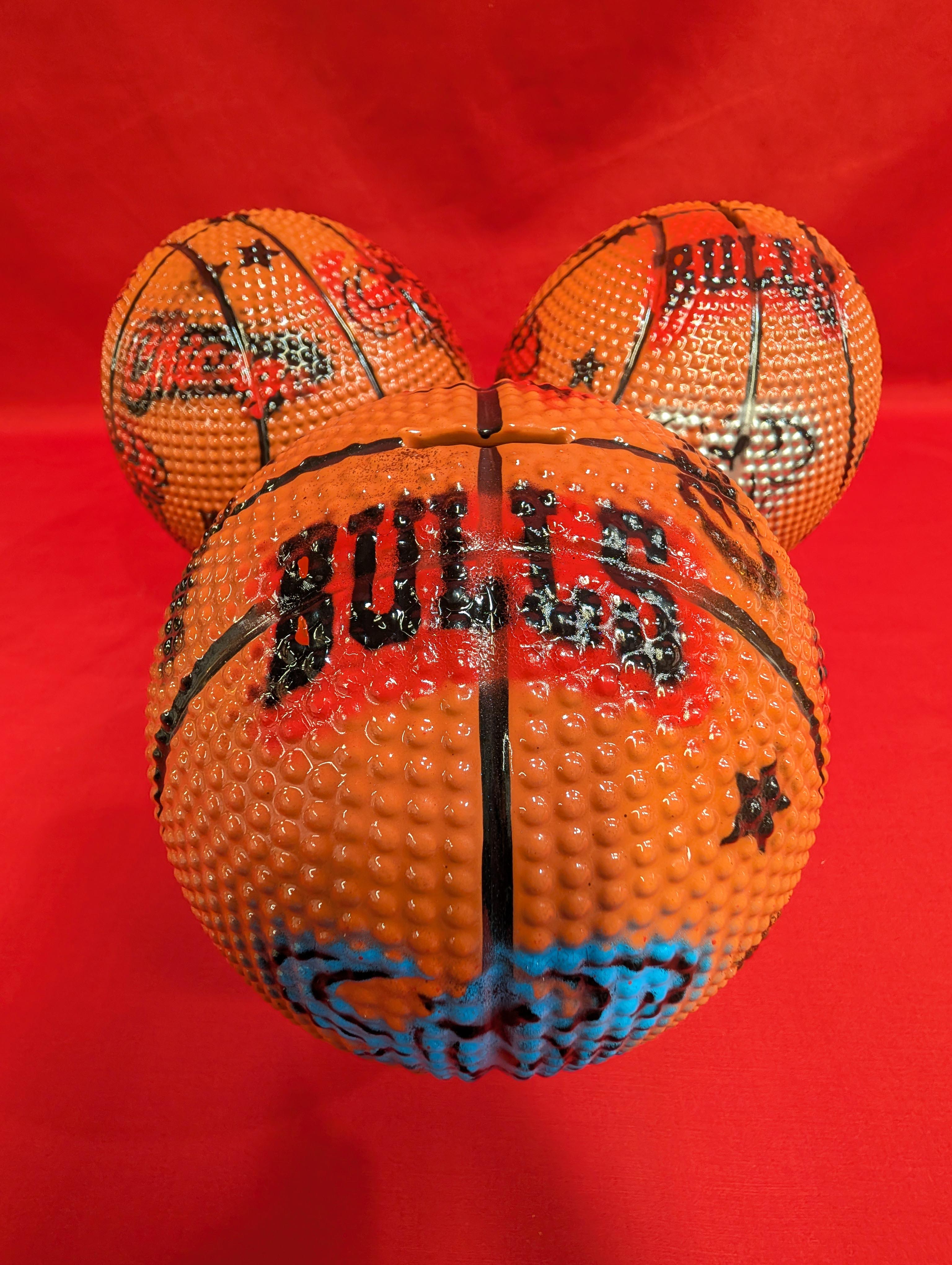 4 Basketball Piggy Bank by Griffin Goodman