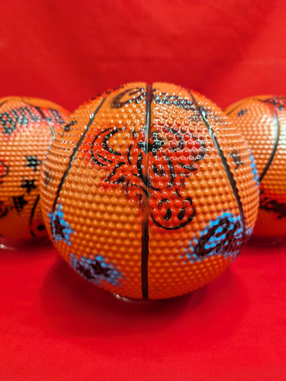 3 Basketball Piggy Bank by Griffin Goodman