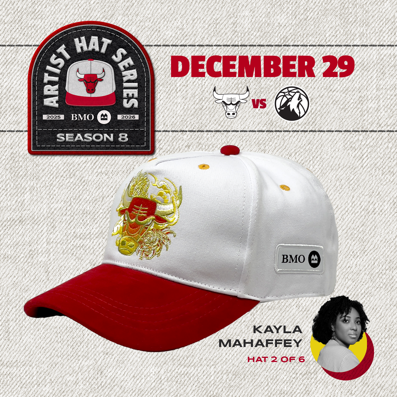 BMO Artist Hat Series - Kayla Mahaffey (RELEASE DECEMBER 29, 2025)