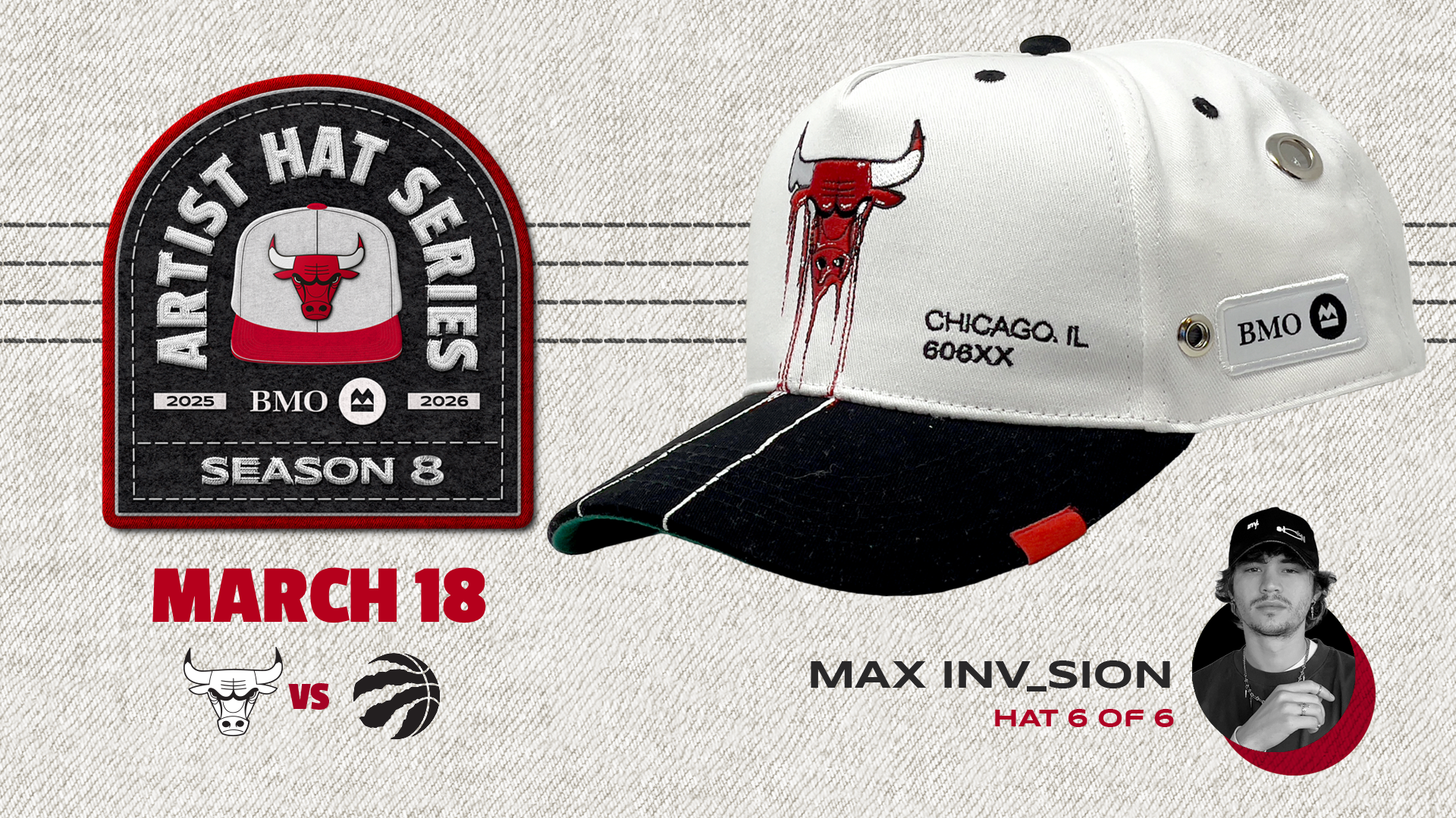 BMO Artist Hat Series - Inv.sion (RELEASE MARCH 18, 2026)