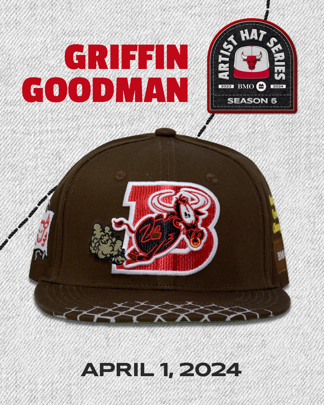 BMO Harris Artist Hat Series - Griffin Goodman (RELEASE APR 1, 2024)