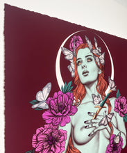 Load image into Gallery viewer, &quot;Pinned Like Butterflies (Beneath The Glass)&quot; Variant by Jenny Frison
