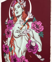 Load image into Gallery viewer, &quot;Pinned Like Butterflies (Beneath The Glass)&quot; Variant by Jenny Frison
