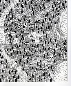 “Living City” Original by Nate Otto