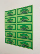 Load image into Gallery viewer, &quot;Hand Embellished Sheet of Bills&quot; by E.LEE
