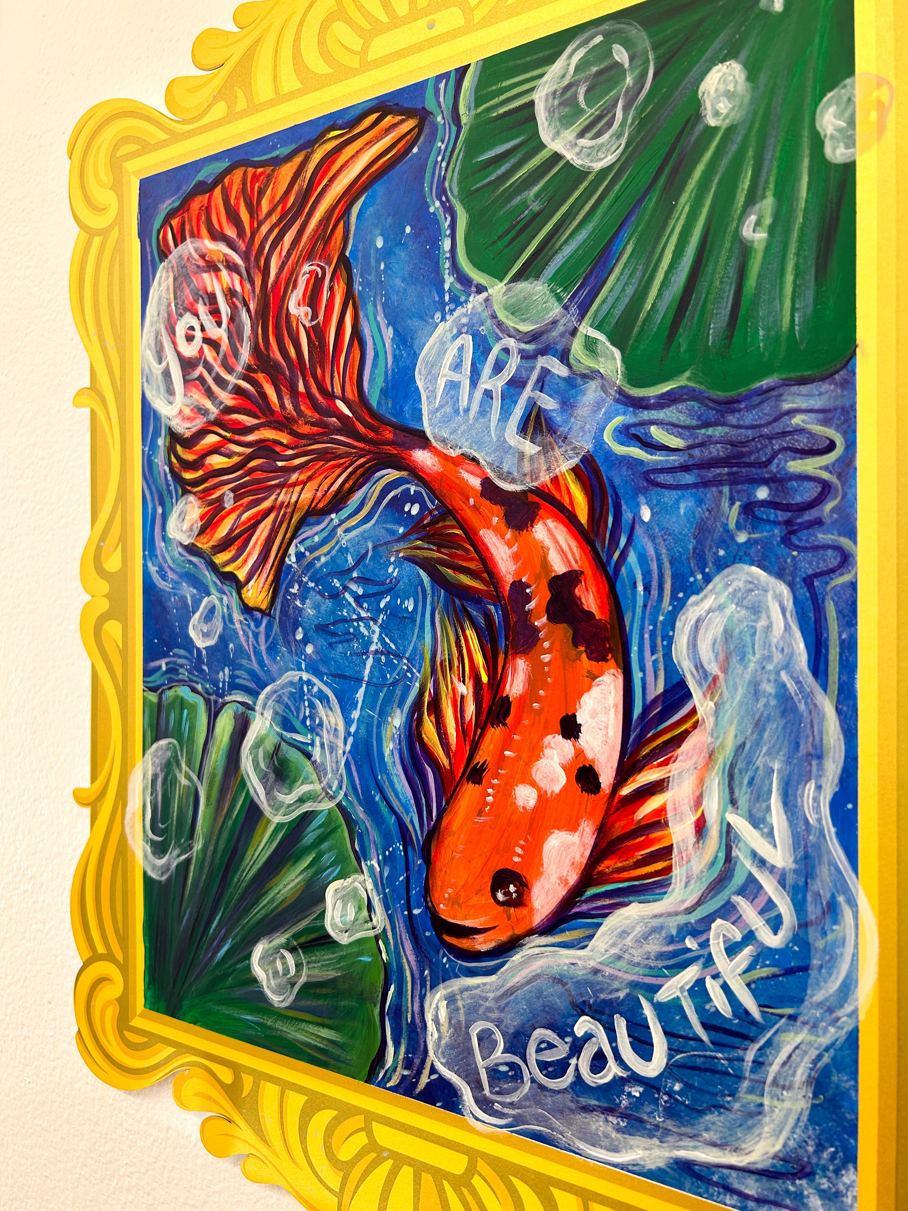 "Swimmingly Beautiful” by Morgan Nicolette