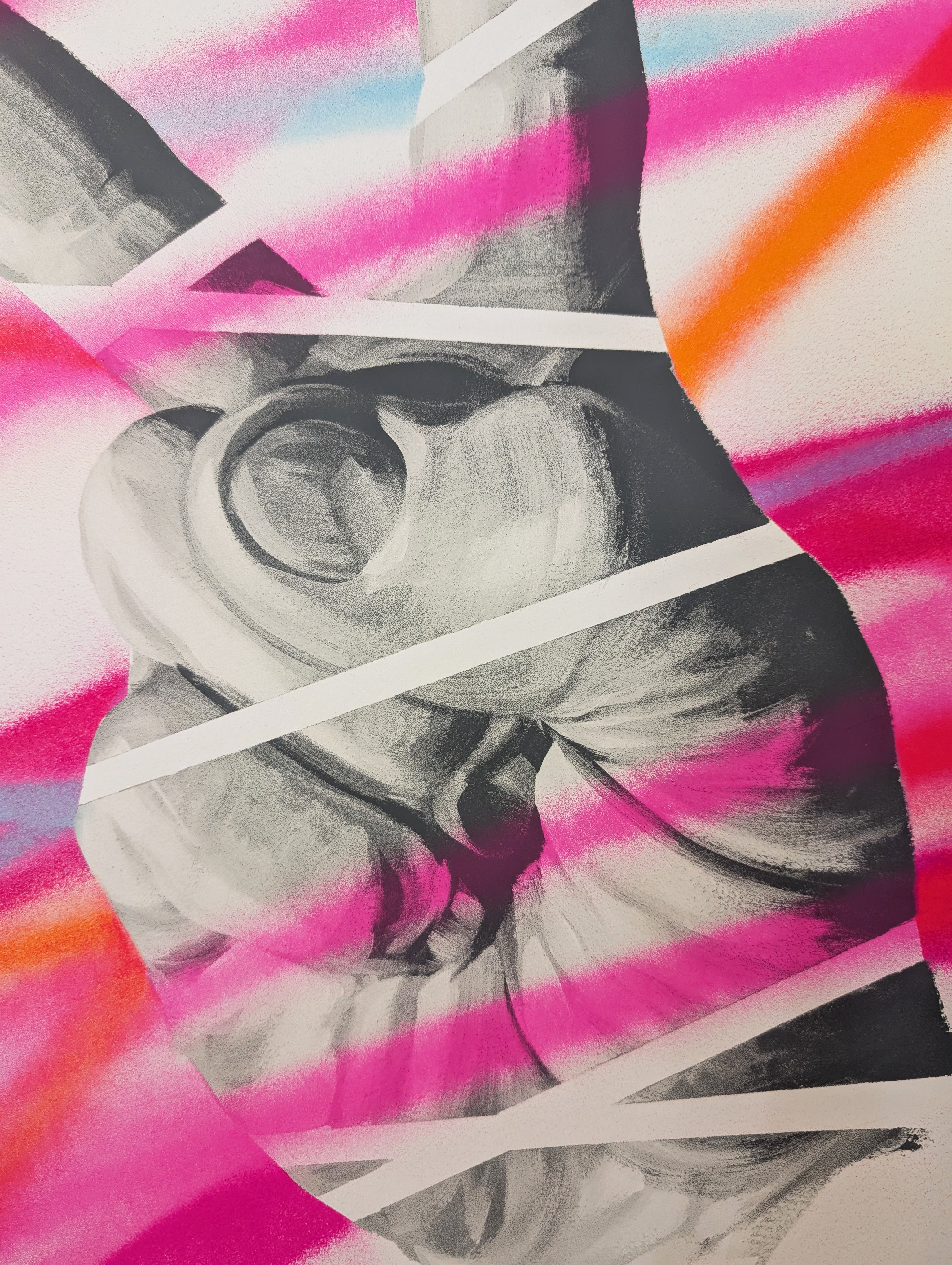 "PEACE OUT" (Screen Print) by Jeff Zimmermann