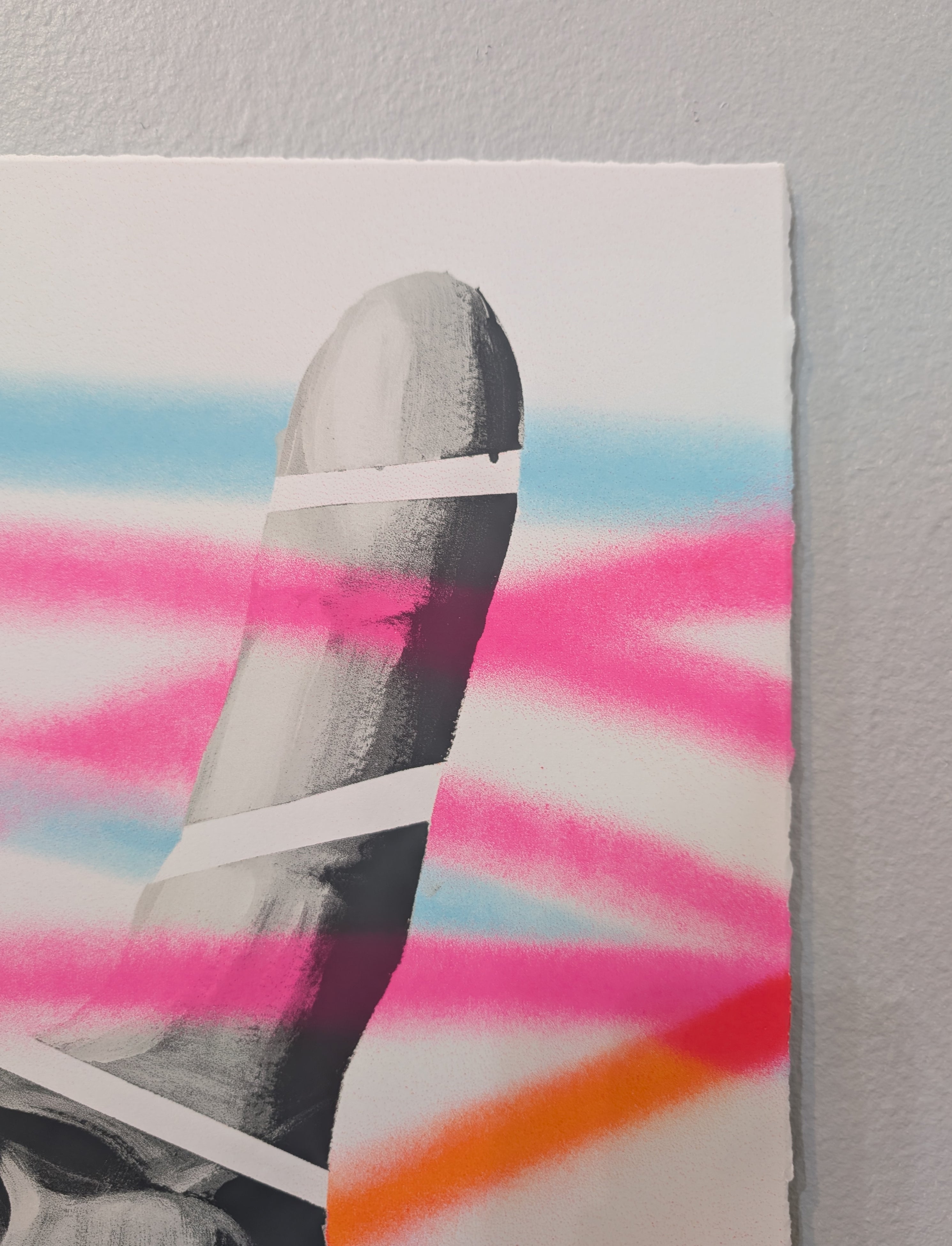 "PEACE OUT" (Screen Print) by Jeff Zimmermann