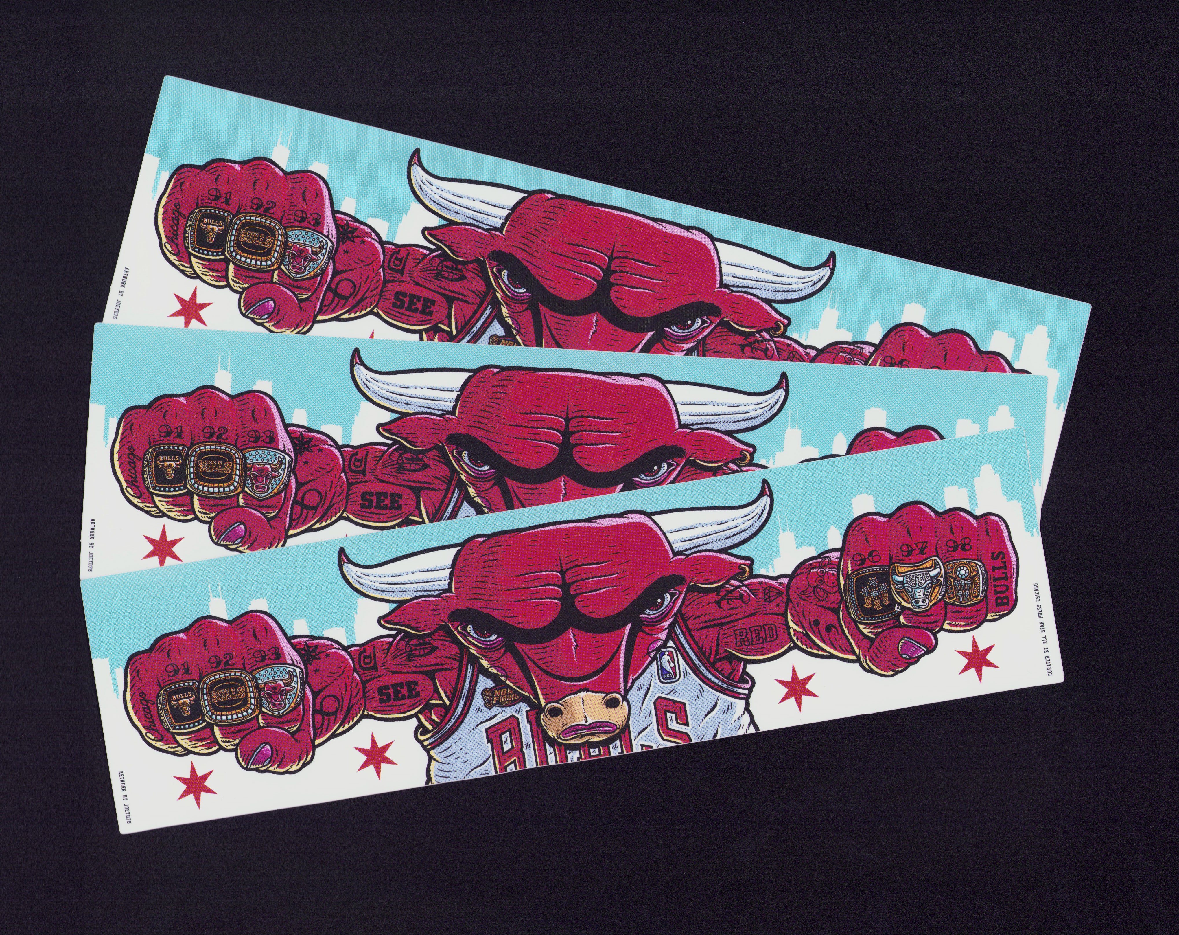 Bulls Bumper Sticker