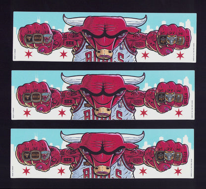 Bulls Bumper Sticker
