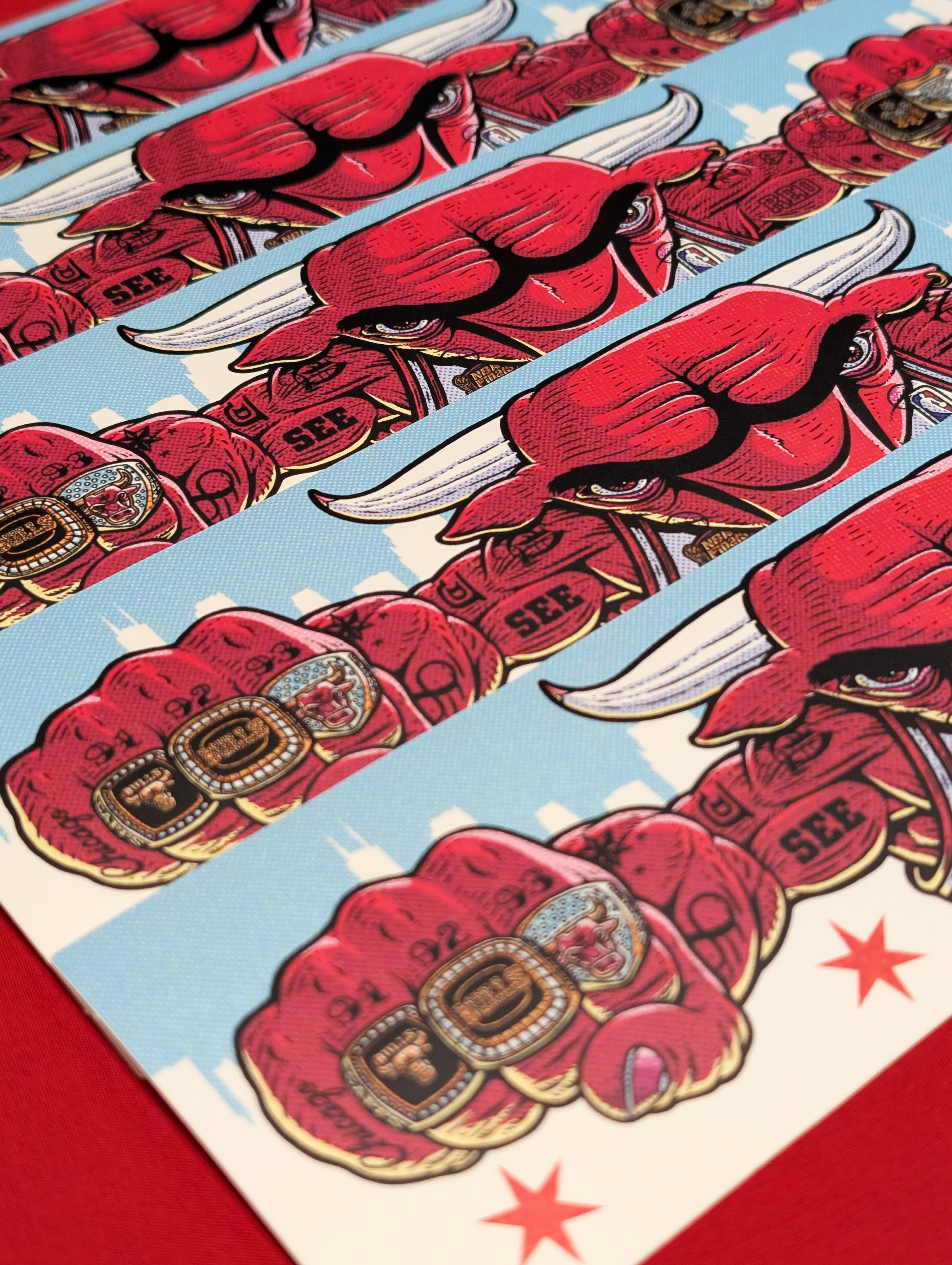 Bulls Bumper Sticker