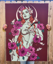 Load image into Gallery viewer, &quot;Pinned Like Butterflies (Beneath The Glass)&quot; Variant by Jenny Frison
