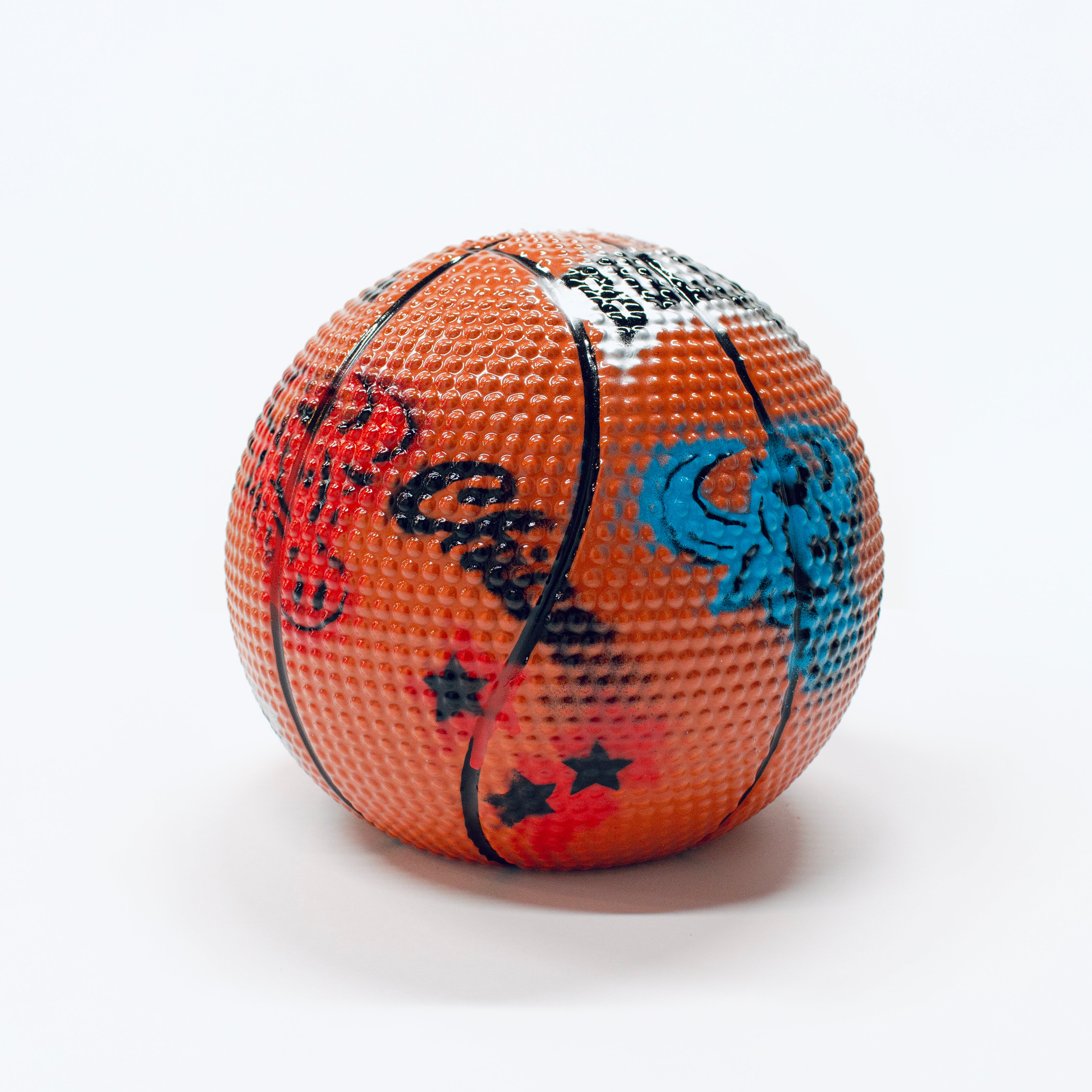 3 Basketball Piggy Bank by Griffin Goodman