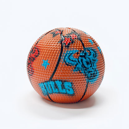 3 Basketball Piggy Bank by Griffin Goodman