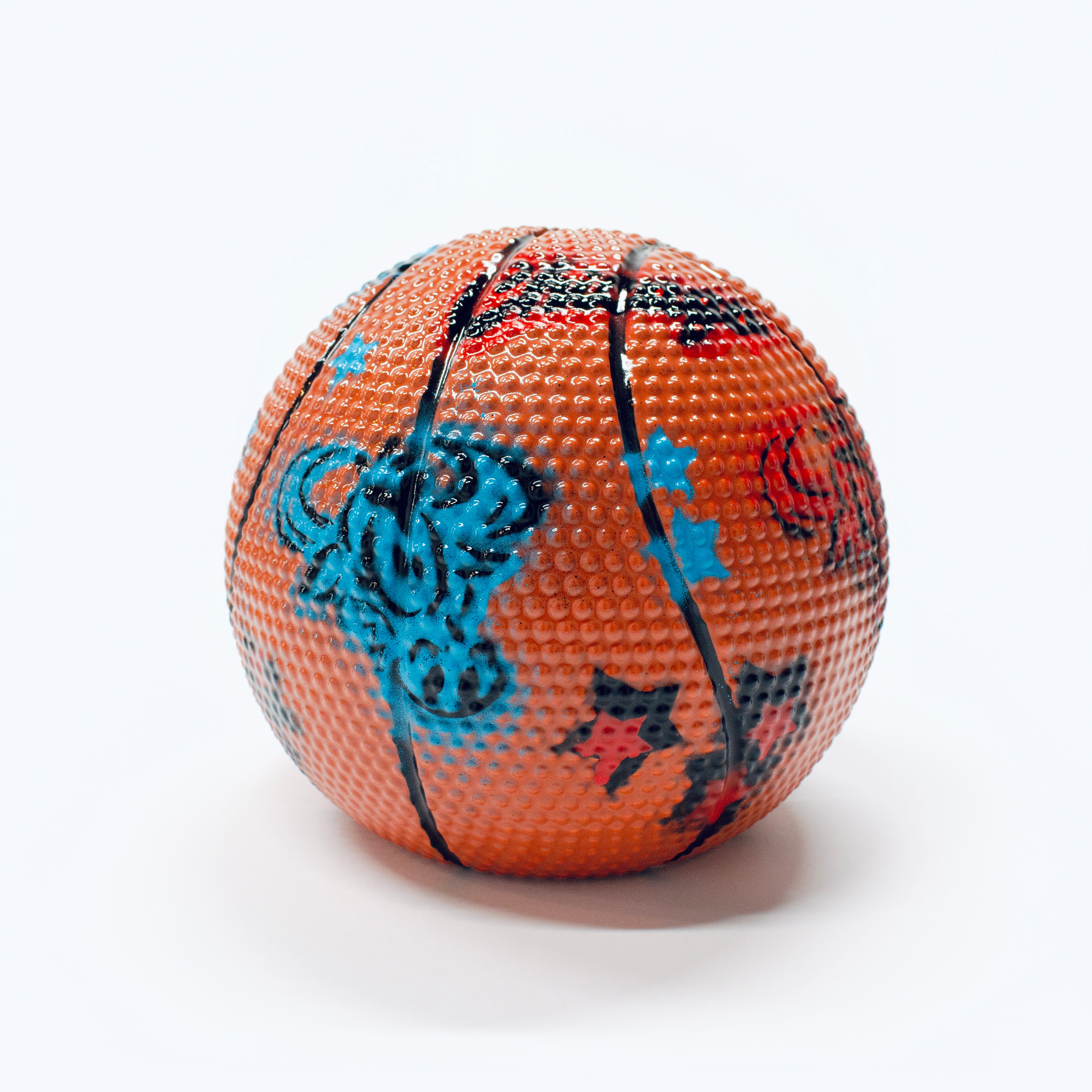 2 Basketball Piggy Bank by Griffin Goodman