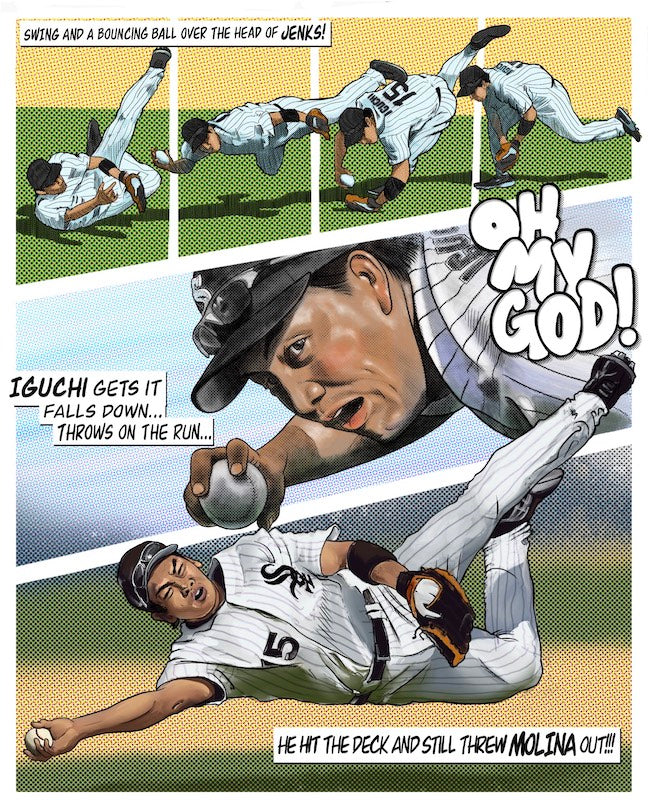 Tadahito Iguchi Diving Throw