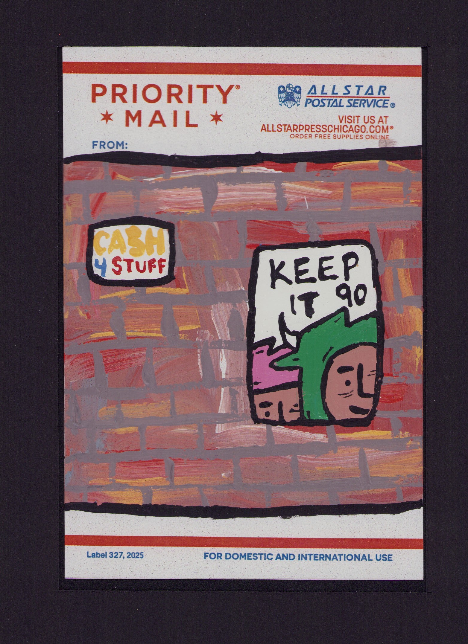 ”Wall 2” by Penny Pinch