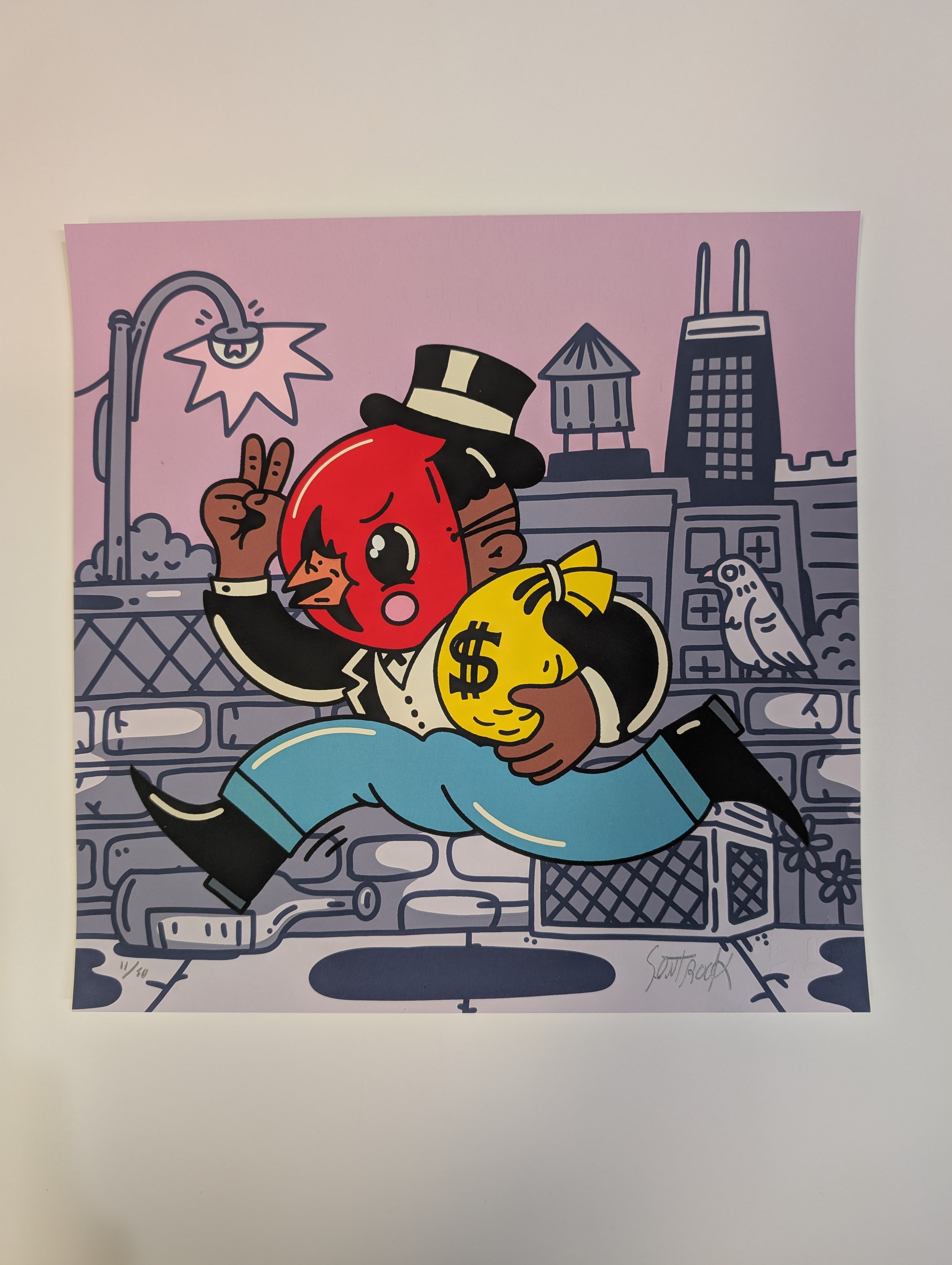 344 "Moneybag Print" by Sentrock
