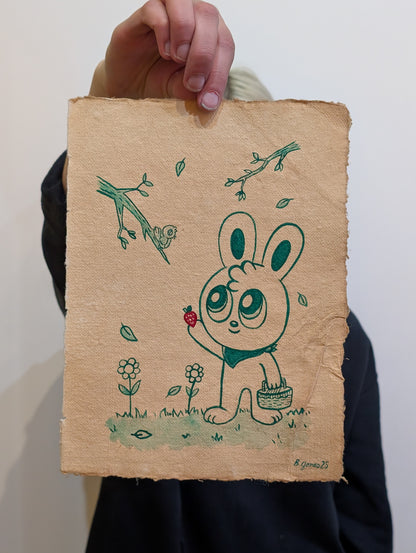 "Strawberry Bird" by Blake Jones