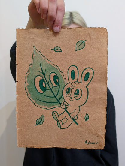 "Leaf Friend" by Blake Jones