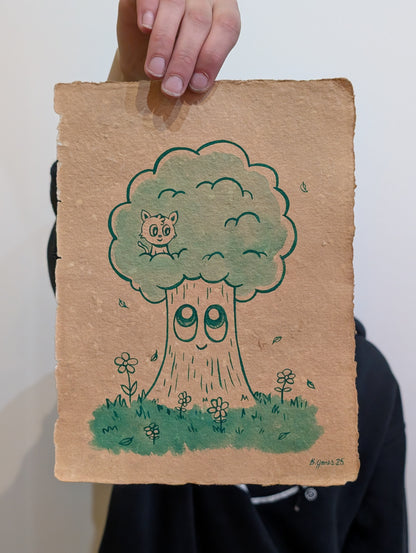"Tree Cat" by Blake Jones