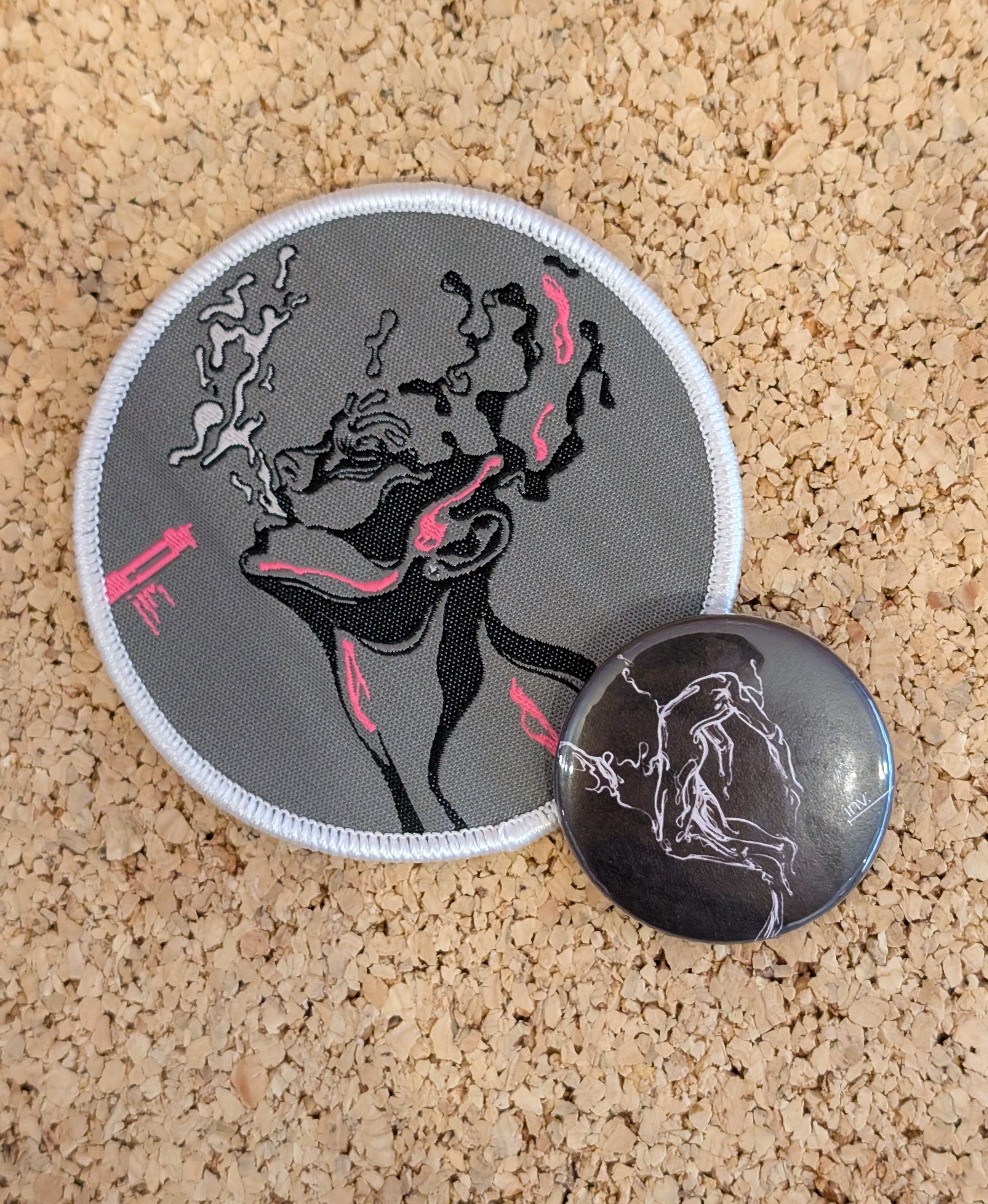 inv.sion Patch + Button + Sticker Bundle