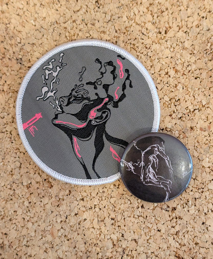 inv.sion Patch + Button + Sticker Bundle
