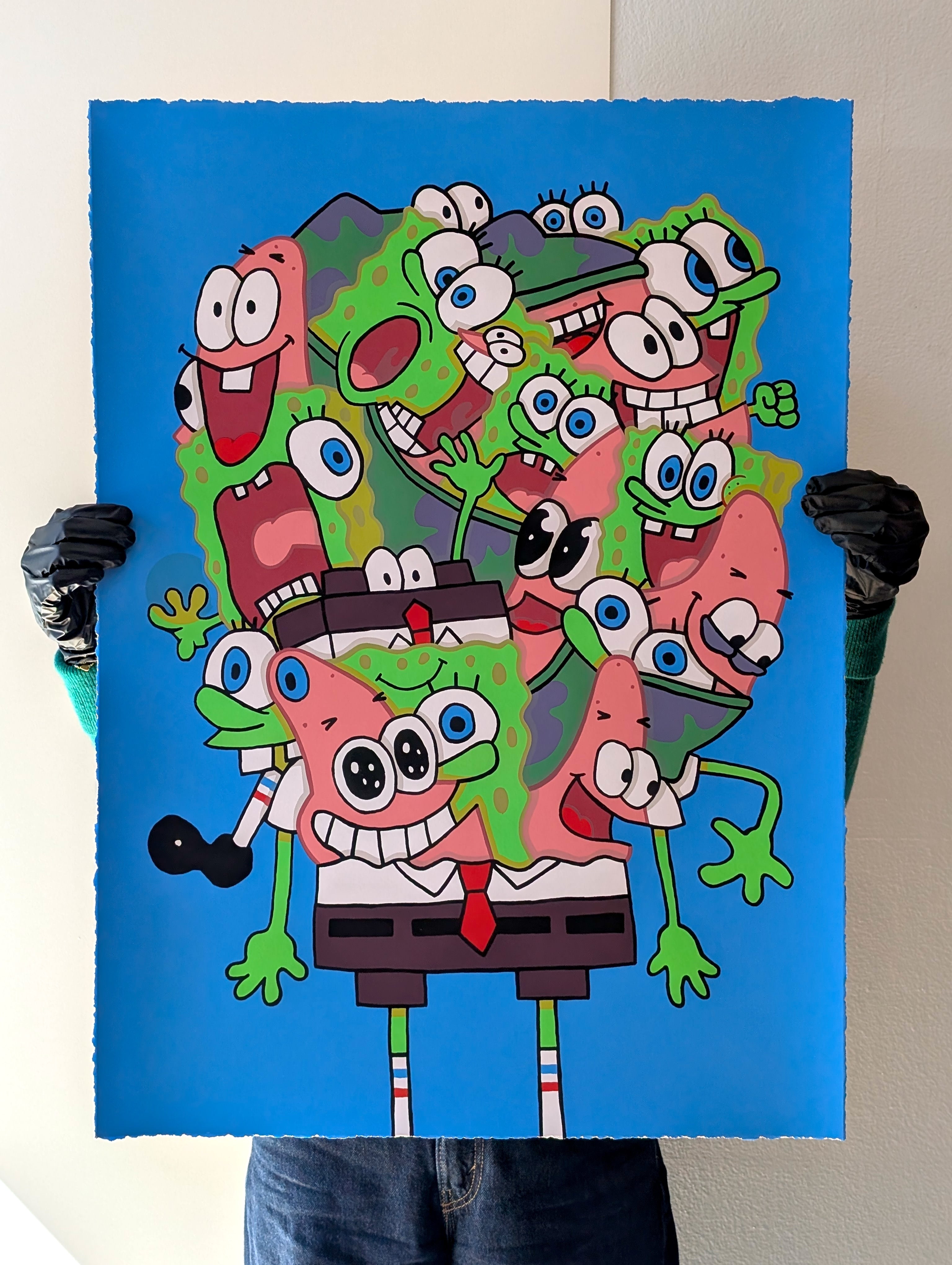 "Big Guys" Neon Green Variant by Wizard $kull