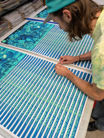 Bloomingdale Trail Print by Nick Apple