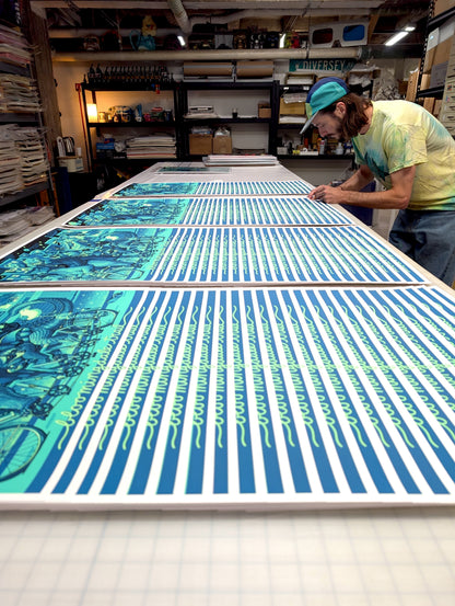 Bloomingdale Trail Print by Nick Apple