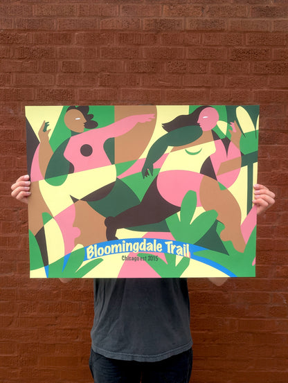 "I'll See You Out There" Bloomingdale Trail Print by Liz Flores