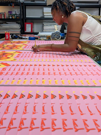 "The Color of Commute" Bloomingdale Trail Print by Gabi Bozeman