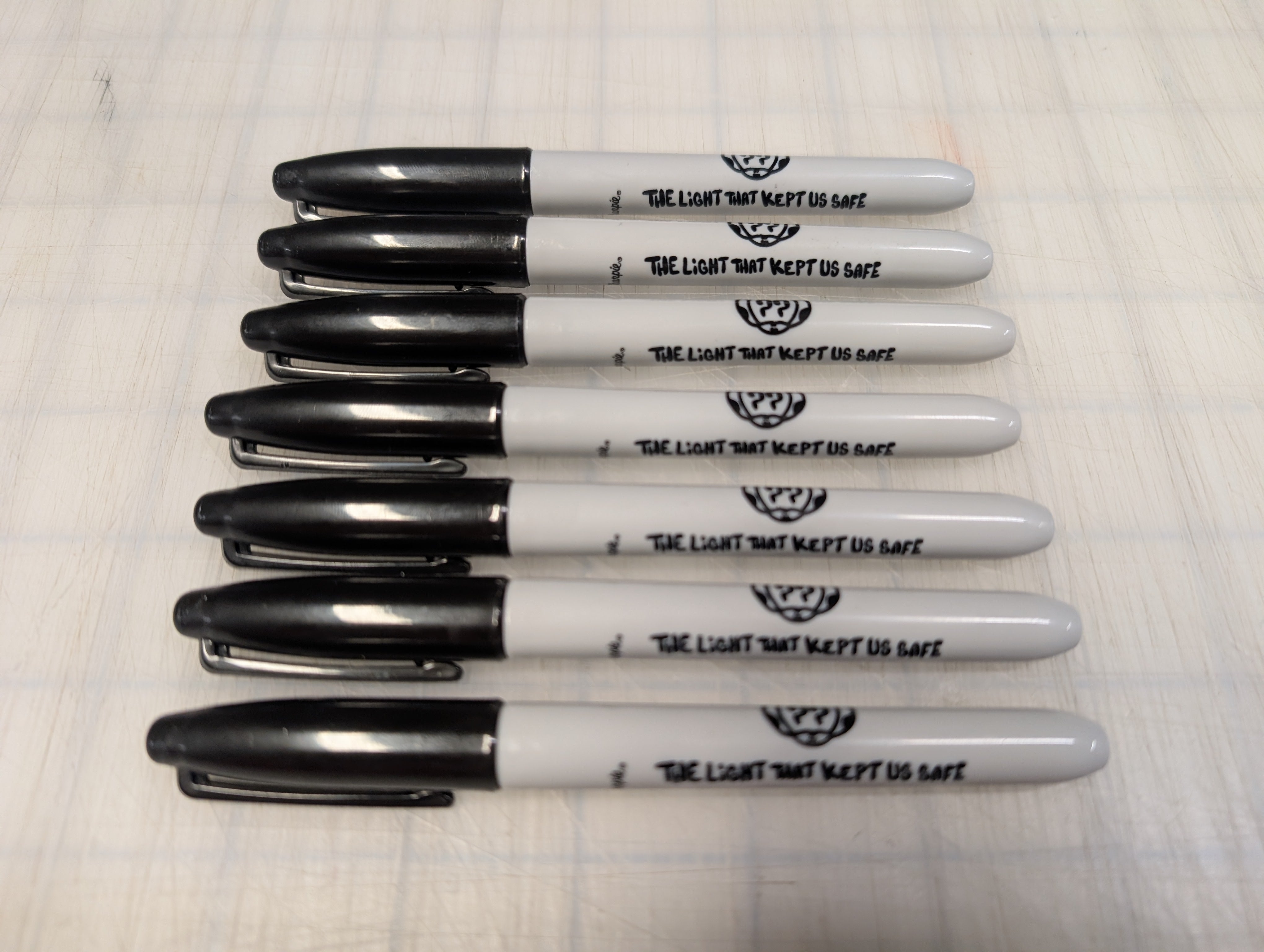 "The Light That Kept Us Safe" Custom Sharpies